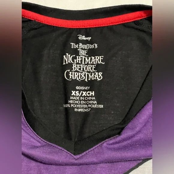 Nightmare before Christmas women’s night dress Size XS - Picture 3 of 3